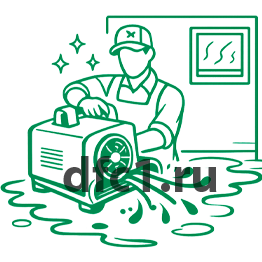 Сушка и уборка после потопа в Череповце